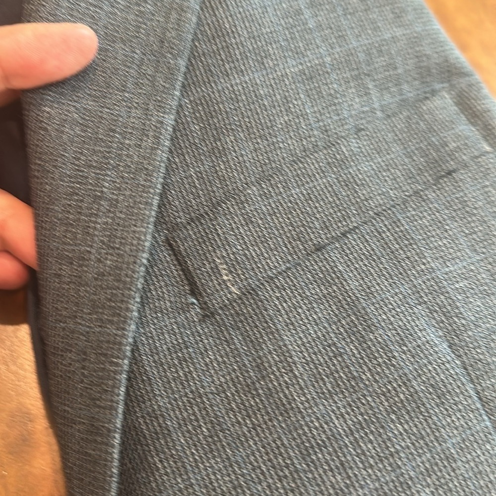 Ralph Ralph Lauren 40S Wool Silk Suit Jacket Blue Formal Wedding Black Tie - Picture 11 of 11